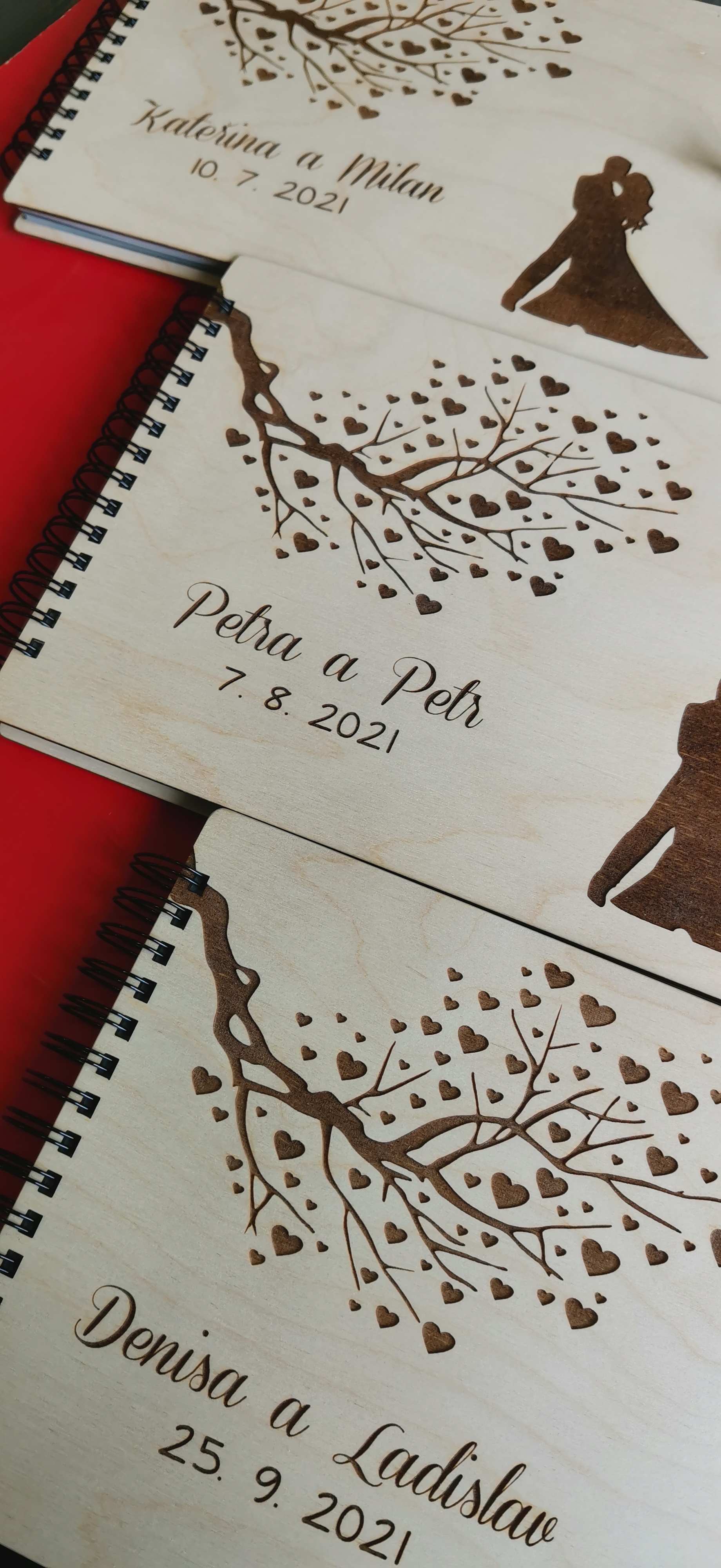 Detail personalizovaného výrobku LovelyWood